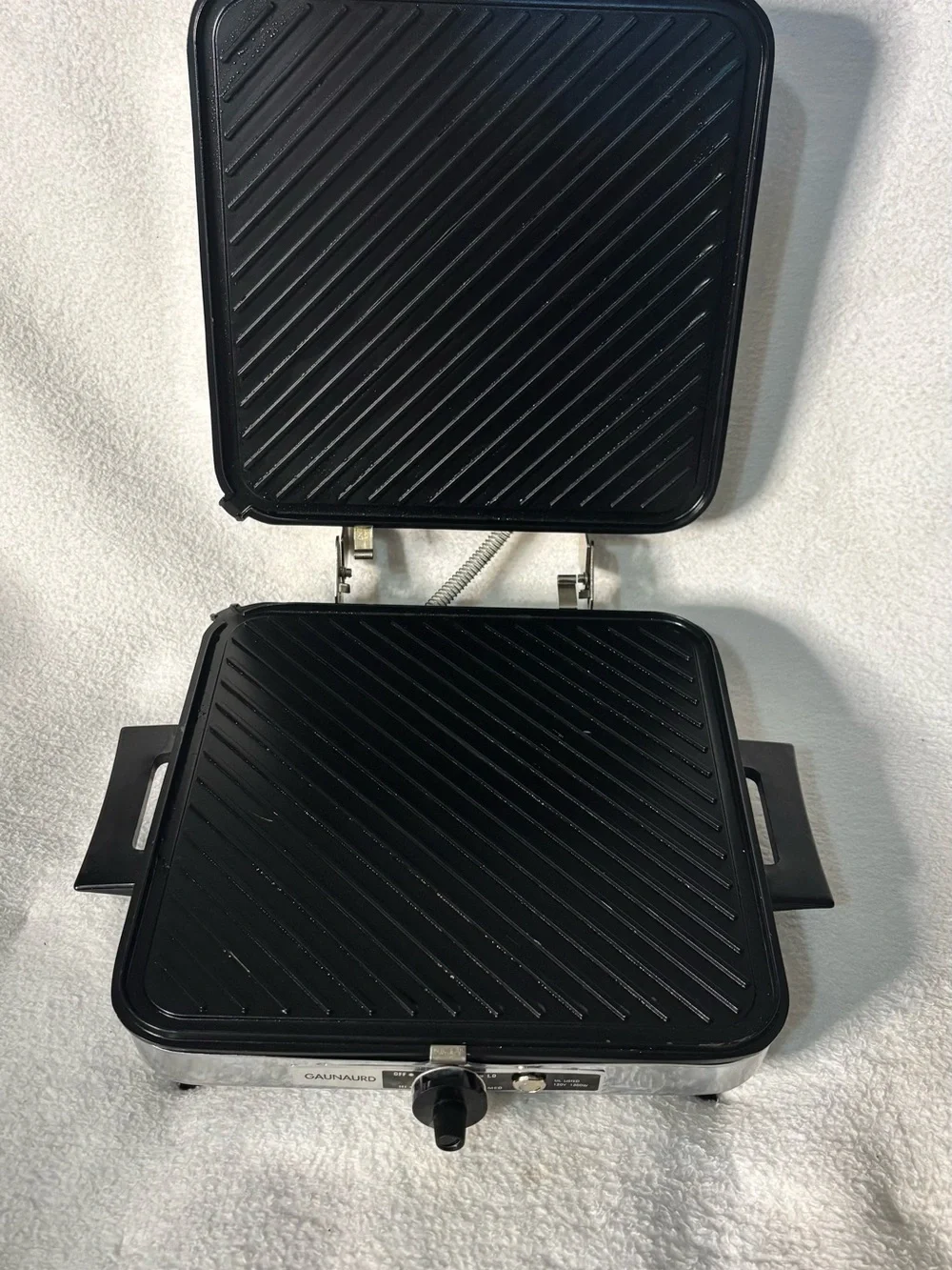 Stainless Steel Electric Pan - Silver